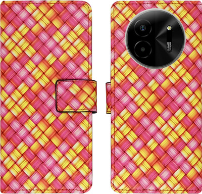 MyFlips Flip Cover for Lava blaze X 5G(Pink, Magnetic Case, Pack of: 1)