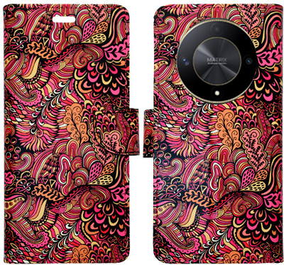 Toklot Flip Cover for Honor X9B 5G(Red, Pack of: 1)