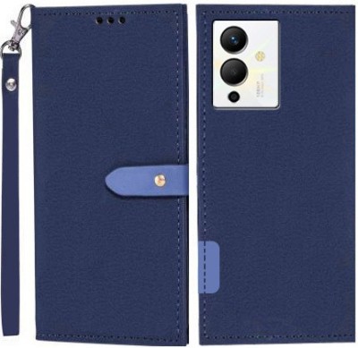 Turncoat Flip Cover for Infinix Note 12 5G, Infinix Note 12 Pro 5G(Blue, Grip Case, Pack of: 1)