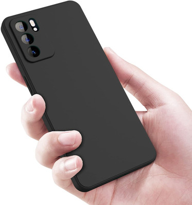 Phone Back Cover Flip Cover for OPPO Reno6 5G(Black, Grip Case, Pack of: 1)