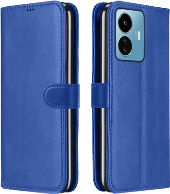 Roxel Flip Cover for iQOO Z6 Lite 5G(Blue, Dual Protection, Pack of: 1)