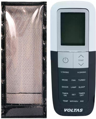 Kritex Flip Cover for Remote cover(Black)