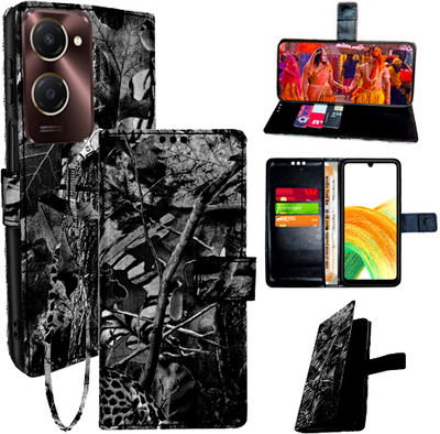 Toklot Flip Cover for IQOO Z9 Lite 5G(Black, Pack of: 1)