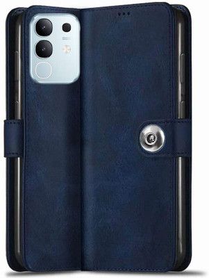 Aarov Flip Cover for iQOO Z10X 5G, vivo T4x 5G, Vivo Y31 Pro 5G(Blue, Dual Protection, Pack of: 1)