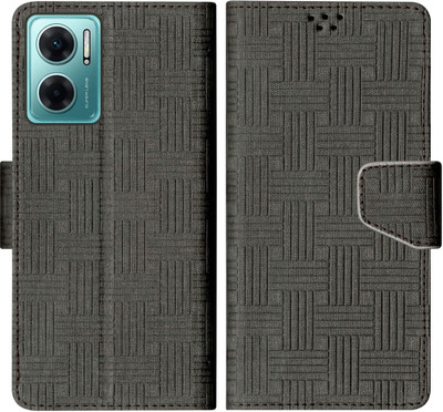 korumacase Flip Cover for REDMI 11 Prime 5G(Black, Shock Proof, Pack of: 1)