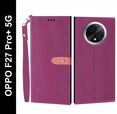 Wynhard Flip Cover for OPPO F27 Pro+ 5G(Pink, Grip Case, Pack of: 1)
