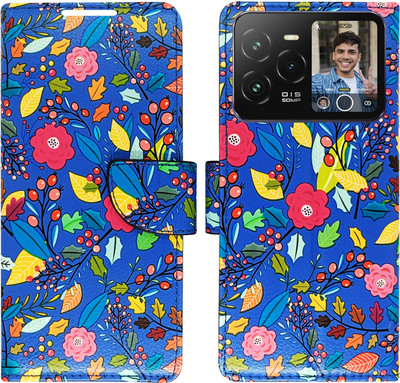 Dhar Flips Flip Cover for Lava Agni 3 5G(Blue, Magnetic Case, Pack of: 1)