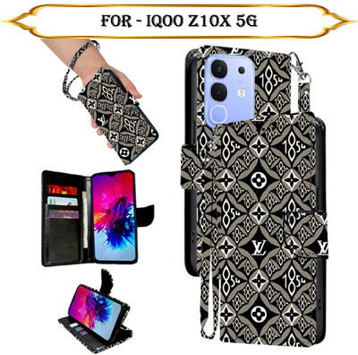 Cutemart Flip Cover for iQOO Z10x 5G(Multicolor, Pack of: 1)