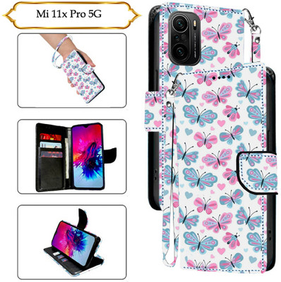 PARGO Flip Cover for Mi 11x Pro 5G(White, Pack of: 1)