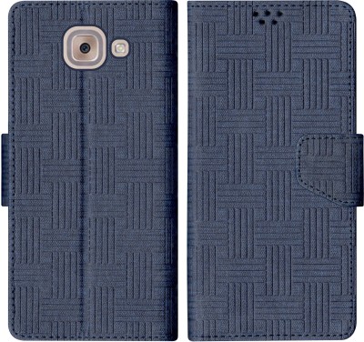 korumacase Flip Cover for Samsung Galaxy J7 Max(Blue, Shock Proof, Pack of: 1)