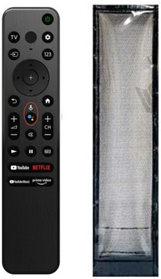 Kritex Protective Cover for Sony RMF-TX800P LED/LCD TV Remote Control. SONY Remote Controller(Black)