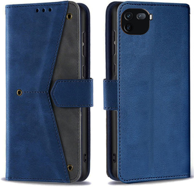 Sasta nd Badia Flip Cover for iQOO 12 5G(Blue, Shock Proof, Pack of: 1)