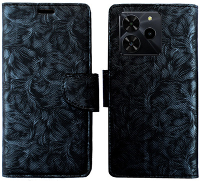 Shanno Enterprises Flip Cover for Lava Yuva 4(Black, Pack of: 1)