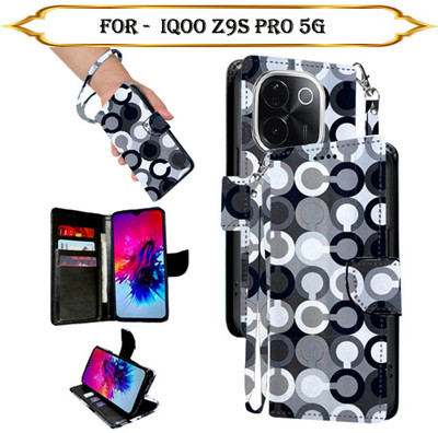 Asmart Flip Cover for iQOO Z9s Pro 5G(Multicolor, Pack of: 1)
