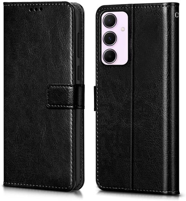 Wearit Flip Cover for SAMSUNG Galaxy A35 5G(Black, Dual Protection, Pack of: 1)