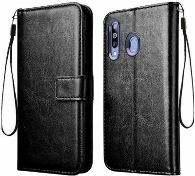 COVERNEW Flip Cover for Vivo 1901 - Vivo Y15 2019(Black, Magnetic Case, Pack of: 1)