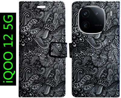 Toklot Flip Cover for iQOO 12 5G(Multicolor, Pack of: 1)