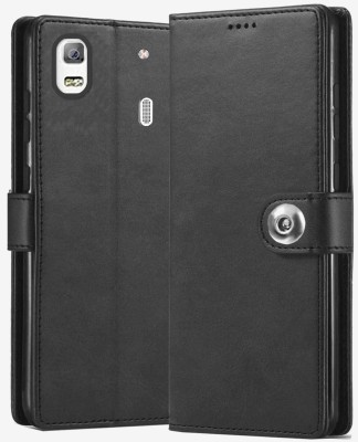 Worth Buy Flip Cover for Lenovo K3 Note | Leather Case | (Flexible, Shock Proof Back Cover |(Black, Shock Proof, Pack of: 1)