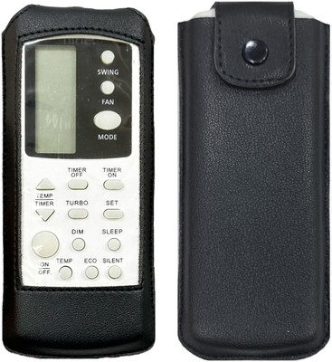 Gizmofreaks Flip Cover for Remote No. 210, Compatible/Replacement for Whirlpool AC Remote Control Protective Case(Black, Pack of: 1)