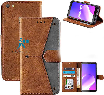 ExclusivePlus-Flip-Cover-for-Oppo-A57-Old-2015-Version-Grey-Dual-Protection-Pack-of-1