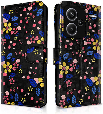 Pikkme Flip Cover for Redmi Note 13 Pro Plus 5G(Red, Cases with Holder, Pack of: 1)
