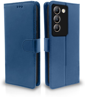 Slugabed Flip Cover for Vivo Y200e 5G, Vivo Y200e, Vivo T3 5G(Blue, Cases with Holder, Pack of: 1)