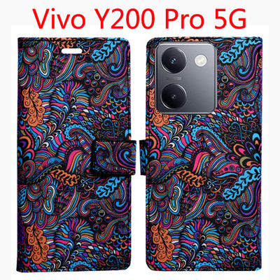 Toklot Flip Cover for Vivo Y200 Pro 5G(Multicolor, Pack of: 1)