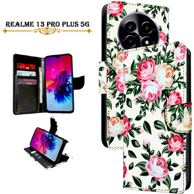 Mxkart Flip Cover for Realme 13 Pro Plus 5G(White, Pack of: 1)