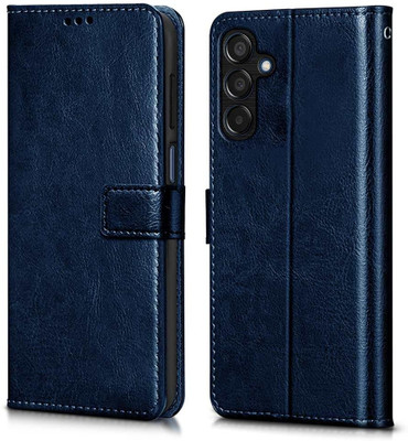 STARFUN Flip Cover for Samsung Galaxy M35 5G, Samsung M35 5G(Blue, Dual Protection, Pack of: 1)