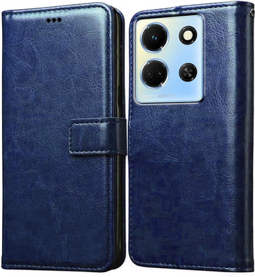 Casotec Flip Cover for Infinix Note 30 5G(Blue, Pack of: 1)