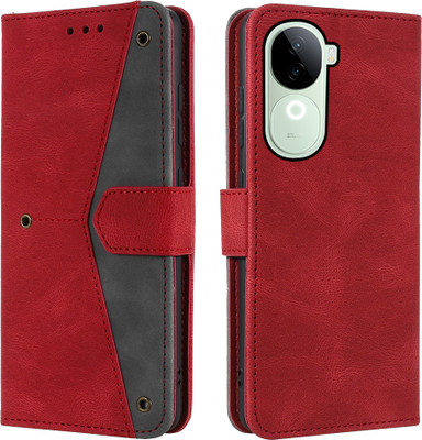 Autofocus Flip Cover for iQOO Z9s 5G(Multicolor, Cases with Holder, Pack of: 1)