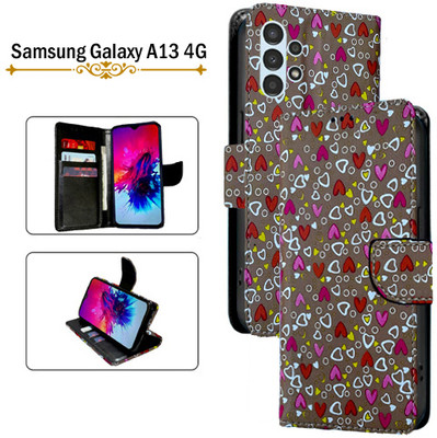 PARGO Flip Cover for Samsung Galaxy A13 4G(Brown, Pack of: 1)
