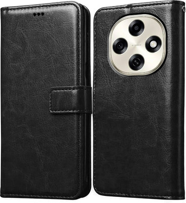 Casotec Flip Cover for Oppo F31 Pro 5G(Black, Pack of: 1)