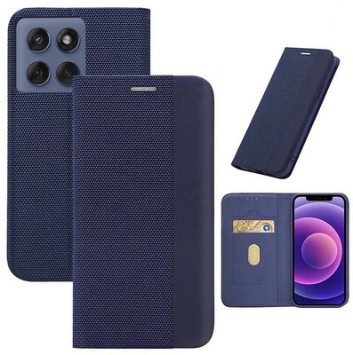 Clickcase Flip Cover for Motorola Edge 60 Pro 5G(Blue, Magnetic Case, Pack of: 1)