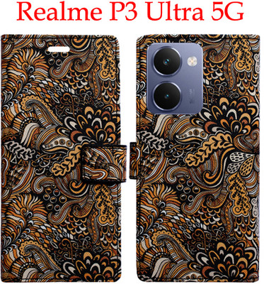 Mxkart Flip Cover for Realme P3 Ultra 5G(Multicolor, Pack of: 1)