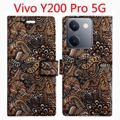 Toklot Flip Cover for Vivo Y200 Pro 5G(Multicolor, Pack of: 1)