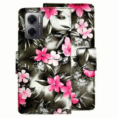 Realgo Flip Cover for Redmi 11 Prime 5G(Black, Pack of: 1)