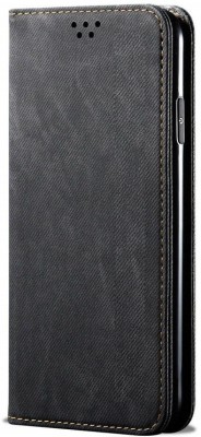 LIKECASE Flip Cover for Xiaomi Poco M2 Pro(Black, Magnetic Case, Pack of: 1)