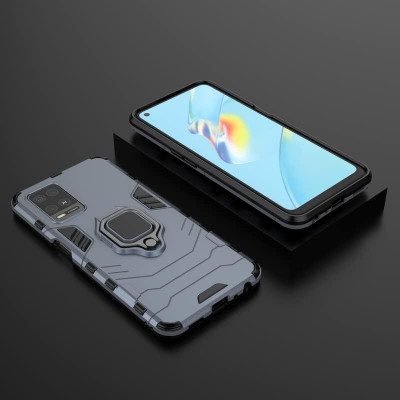 SUCH Flip Cover for Back Cover for Oppo_A54 4G_ (Blue, Pack of: 1)(Blue, Camera Bump Protector, Pack of: 1)