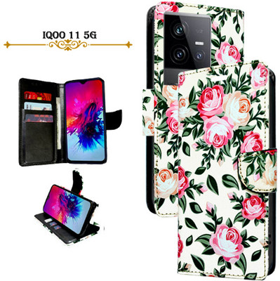 Hpa Flip Cover for iQOO 11 5G(White, Pack of: 1)