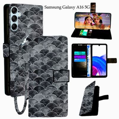 Toklot Flip Cover for Samsung Galaxy A16 5G(Black, Pack of: 1)