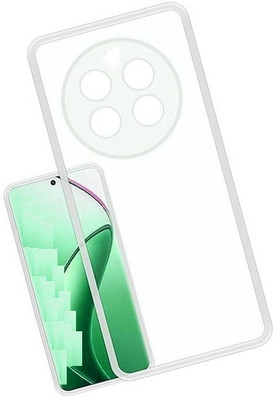 Phone Back Cover Flip Cover for Realme 12x 5G(Transparent, White, Grip Case, Pack of: 1)
