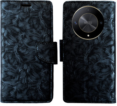 Toklot Flip Cover for Honor X9B 5G(Black, Pack of: 1)