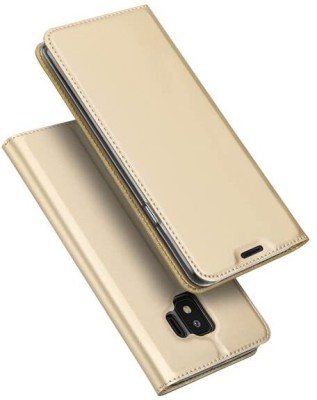 SmartLike Flip Cover for Samsung Galaxy J2 Pro 2018(Gold, Hard Case, Pack of: 1)