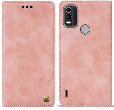 GoPerfect Wallet Case Cover for Nokia G11 Plus 4G | Limited Edition latest Business Series Flip Back Cover(Pink, Dual Protection, Pack of: 1)