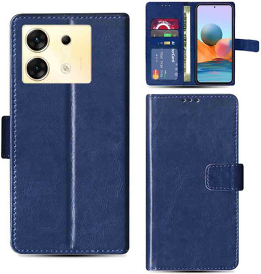 Kalua Mall Flip Cover for Infinix Zero 30 5G flip cover | Infinix X6731 flip cover | Blue(Blue, Magnetic Case, Pack of: 1)