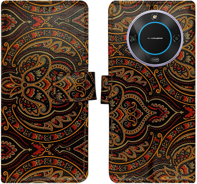 AD Enterprises Flip Cover for Lava Blaze 2 5G(Black, Magnetic Case, Pack of: 1)