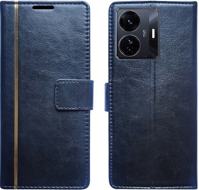 AD Enterprises Flip Cover for IQOO Z6 PRO 5G(Black, Magnetic Case, Pack of: 1)