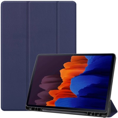 Fashion Flip Cover for Samsung Galaxy Tab S6 Lite 10.4 inch(Blue, Pack of: 1)