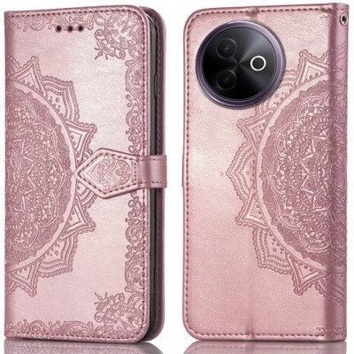 Perkie Flip Cover for vivo Y39 5G(Pink, Dual Protection)